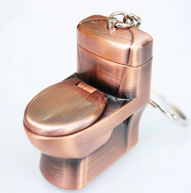 Mini Flush Toilet Small Ornaments Lighter