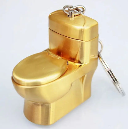 Mini Flush Toilet Small Ornaments Lighter