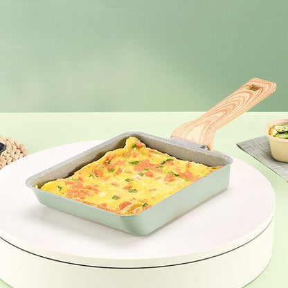 Tamagoyaki Aluminum Non-Stick Square-shaped Breakfast Pan.